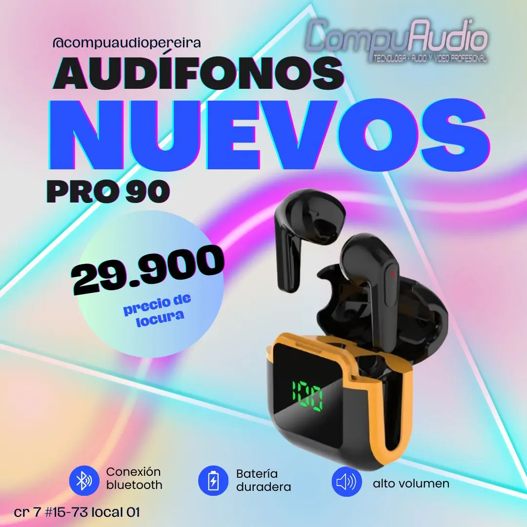 Audífonos PRO 90 Bluetooth